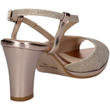 Dressy Platinum Sandals