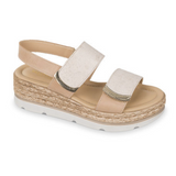 Beige Memory Foam Sandals