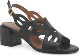 Laser Cut Heeled Sandals