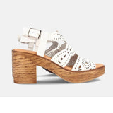 White Memory Foam Sandals