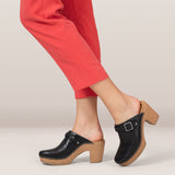 Black Arch Support Clog