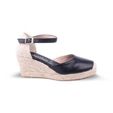 Soft Leather Espadrille
