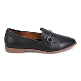 Bueno Black Flat Loafer