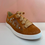 Mesh and leather Sneakers