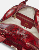 Embossed Handbag leather Bag - Tiramisu Shoes