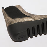 Champagne Fly London Wedge Ankle Boots
