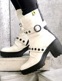 Off-White Mid Calf Fly London Boots