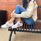 Jim Rickey White Sneakers