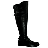 Piranha Over the Knee Leather Boot - Tiramisu Shoes