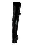 Piranha Over the Knee Leather Boot - Tiramisu Shoes