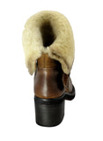 Piranha Shearling Ankle Boot - Tiramisu Shoes