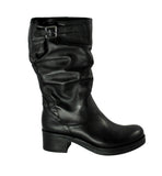 Divine Follie Mid-Calf Leather Boot - Tiramisu Shoes