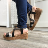 Platform Memory Foam Sandals - Tiramisu Shoes