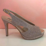 Pink Shimmer Pump - Tiramisu Shoes