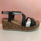 Platform Memory Foam Sandals - Tiramisu Shoes