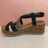 Platform Memory Foam Sandals - Tiramisu Shoes