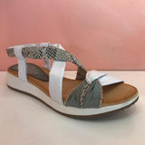 Flat Memory Foam Sandals - Tiramisu Shoes