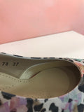 Multicolour leather slingbacks - Tiramisu Shoes