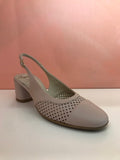 Amalfi Slingback  Narrow Sandal - Tiramisu Shoes