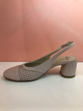 Amalfi Slingback  Narrow Sandal - Tiramisu Shoes