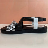 Ankle-Strap Flat Sandals
