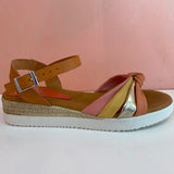 Multicolored Memory Foam Sandals