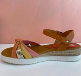 Multicolored Memory Foam Sandals