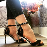 Stiletto Sandal - Tiramisu Shoes