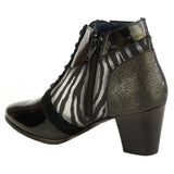 Patent Leather Ankle Boots