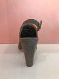 Taupe Suede Sandals - Tiramisu Shoes