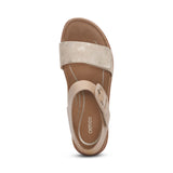 Aetrex Flat Sandals - Tiramisu Shoes