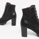 Platform Ankle  Boots Nero Giardini