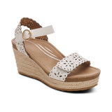 Espadrille Wedge Sandals - Tiramisu Shoes