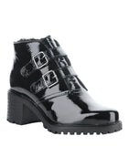 Patent Leather Water Proof Ankle Boots