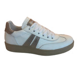 Flat Leather Sneakers