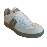 Flat Leather Sneakers