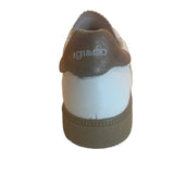 Flat Leather Sneakers