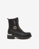 Dressy Combat Boots Nero Giardini