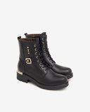 Dressy Combat Boots Nero Giardini