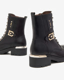 Dressy Combat Boots Nero Giardini