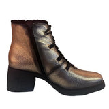 Bronze Ankle Boots