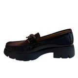 Black Naplak Loafers