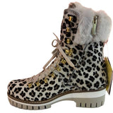 Luxury Leopard Ankle Boots