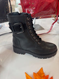 Brown-Black Ankle Boots