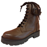 Brown-Black Ankle Boots