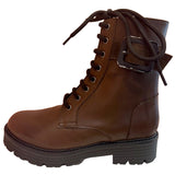 Brown-Black Ankle Boots