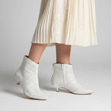 White Summer Boots