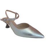 Silver Slingback - Tiramisu Shoes