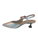 Silver Slingback - Tiramisu Shoes