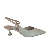 Silver Slingback - Tiramisu Shoes